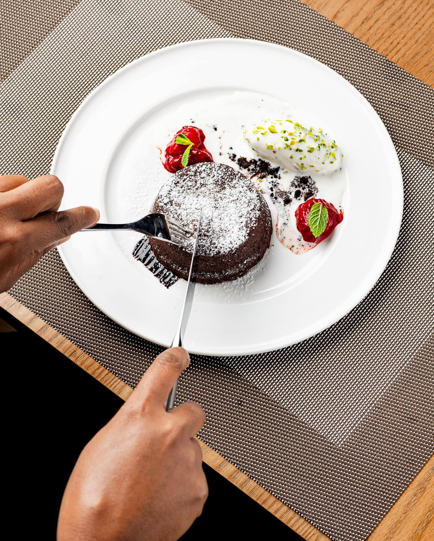 Chocolate lava cake