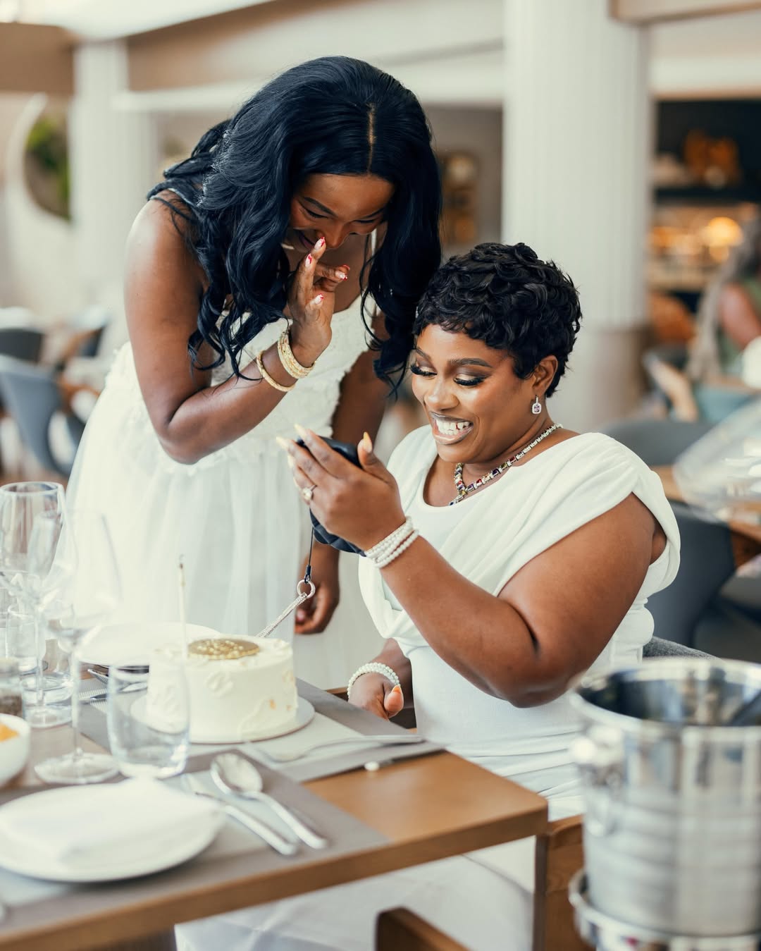 Guests celebrating